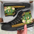 Pohnpei High Top Shoes - Polynesian Gold Patterns Collection - Polynesian Pride