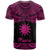 Nauru Polynesian T Shirt Nauru Pride Pink Version - Polynesian Pride