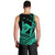 Hawaii Shaka Polynesian Tribal Turquoise Men Tank Top - LT12 - Polynesian Pride