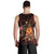 Cook Islands Polynesian Men's Tank Top - Legend of Cook Islands (Red) - Polynesian Pride