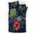 Tuvalu Polynesian Bedding Set - Blue Turtle Hibiscus - Polynesian Pride