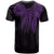 American Samoa T Shirt Polynesian Wings (Purple) - Polynesian Pride