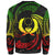 Pohnpei Polynesian Custom Personalised Sweater - Reggae Tribal Wave - Polynesian Pride