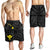 Hawaii Men's Short - Hawaii Kanaka Maoli And Map ( Black) - Polynesian Pride