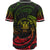 Niue Polynesian Baseball Shirt - Reggae Tribal Wave - Polynesian Pride