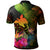 Papua New Guinea Polynesian Polo Hibiscus and Banana Leaves - Polynesian Pride