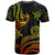 Guam Custom T Shirt Polynesian Turtle With Pattern Reggae - Polynesian Pride