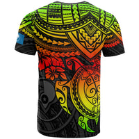 Yap Polynesian T Shirt Reggae Turtle - Polynesian Pride