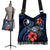 Yap Polynesian Boho Handbag - Blue Turtle Hibiscus - Polynesian Pride