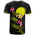 Palau Polynesian T Shirt Plumeria Tribal - Polynesian Pride