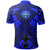 FSM Polo Shirt Blue Seal with Polynesian Tattoo - Polynesian Pride