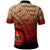 Tahiti Polynesian Custom Polo Shirt Plumeria Tattoo Tribal - Polynesian Pride