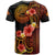 American Samoa T Shirt Hibiscus Plumeria Mix Tribal Leaves - Polynesian Pride