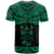 Fiji Polynesian Custom T Shirt Fijian Pride Green Version - Polynesian Pride