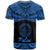 Palau Polynesian Custom T Shirt Palau Pride Blue Version - Polynesian Pride