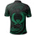 Pohnpei Micronesia Custom Polo Shirt Green Tribal Wave - Polynesian Pride