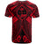 Guam Polynesian T Shirt Red Guam Coat of Arms Polynesian Tattoo - Polynesian Pride