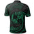 Tonga Polynesian Custom Polo Shirt Green Tribal Wave - Polynesian Pride