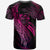 Fiji Polynesian T Shirt Fijian Legend Pink Version - Polynesian Pride