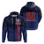 Waianae High School Pride Zip up Hoodie LT12 Unisex Blue - Polynesian Pride