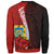 Tuvalu Islands Polynesian Custom Personalised Sweater - Coat Of Arm With Hibiscus - Polynesian Pride