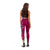 Guam Legging - Turtle Plumeria (Pink) - Polynesian Pride