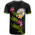 Niue Polynesian T Shirt Plumeria Tribal - Polynesian Pride