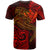 Kosrae Pohnpei T Shirt Red Shark Polynesian Tattoo - Polynesian Pride