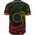 Cook Islands Polynesian Baseball Shirt - Reggae Tribal Wave - Polynesian Pride