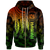 Polynesian Hawaii Zip up Hoodie Polynesian Wings (Reggae) Unisex Reggae - Polynesian Pride