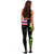 Polynesian Hawaii Legging - Coconut Tree And Flag - Polynesian Pride