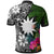 Nauru Custom Polo Shirt Turtle Plumeria Banana Leaf - Polynesian Pride