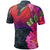 Hawaii Polynesian Hibiscus Shark Polo Shirt Rock Style - Polynesian Pride