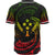 Kosrae Polynesian Baseball Shirt - Reggae Tribal Wave - Polynesian Pride