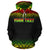 Wallis and Futuna Polynesian Custom Hoodie Reggae Frog - Polynesian Pride