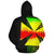 Wallis and Futuna Polynesian Custom Zip up Hoodie Reggae Line - Polynesian Pride