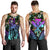 Hawaii King Polynesian Tropical Men's Tank Top - Hors Style - AH Black - Polynesian Pride