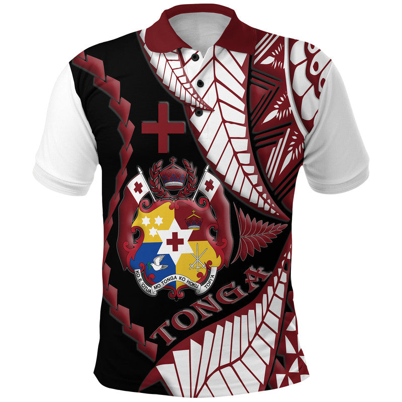 Custom Tonga Emancipation Day Polo Shirt Kupesi Pattern No.3 LT9 Adult - Polynesian Pride