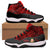 Kolisi Tonga Sneaker J.11 Style No.7 LT6 Red - Polynesian Pride