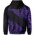 Hawaii Maka Polynesian Hoodie Marcus Style Purple - Polynesian Pride