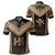 Hawaiian Kanaka Polynesian Polo Shirt Active Gold Unisex Gold - Polynesian Pride