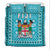 Fiji Bedding Set Pattern - Fijian Tapa Pattern Turquoise LT13 - Polynesian Pride