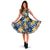 Hawaii Vintage Floral Midi Dress Midi Dress Yellow - Polynesian Pride