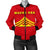 Hawaii Mauna Kea Polynesian Women's Bomber Jacket Red - Polynesian Pride