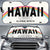 Hawaii Auto Sun Shades License Plate Auto Sun Shade Universal Fit White - Polynesian Pride