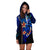 Guam Hoodie Dress - Vintage Tribal Mountain - Polynesian Pride