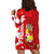 (Custom Personalised) Tonga Unique Hoodie Dress Camouflage with Tongan Pattern LT13 - Polynesian Pride