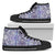 Polynesian High Top Shoe Violet Mens High Top Black - Polynesian Pride