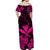 Hawaii Matching Dress and Hawaiian Shirt Polynesia Pink Kanaka Maoli LT13 - Polynesian Pride