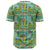 Hawaii Seamless Exotic Tiki Pattern Baseball Jersey - Polynesian Pride